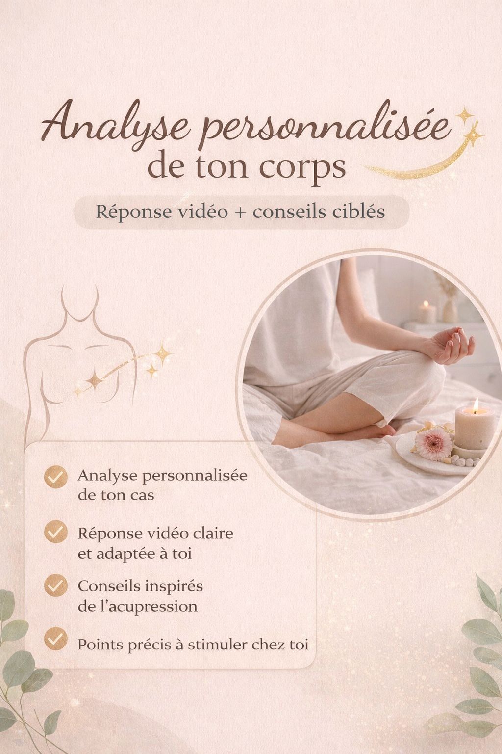 Consultation personnalisée acupression - Analyse de ton corps