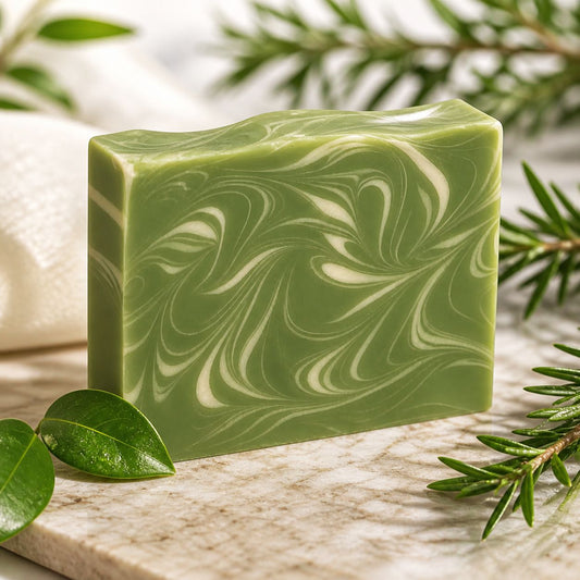 Savon au Tea Tree – Purifiant & Anti-Imperfections (PRECOMMANDE)