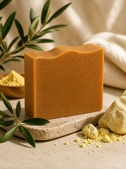 Savon au Soufre – Boutons et acné (PRÉCOMMANDE)