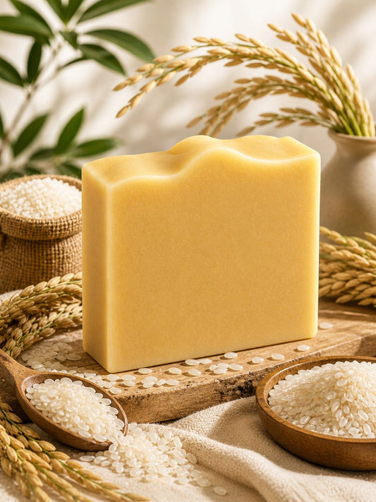 Savon au Riz – Éclat & Teint Uniforme (PRECOMMANDE)