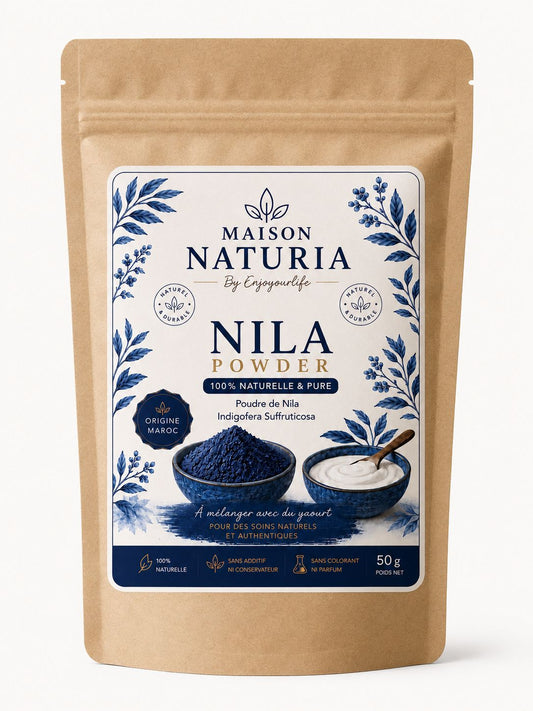 Poudre de Nila Pure – Indigofera Suffruticosa | 50g